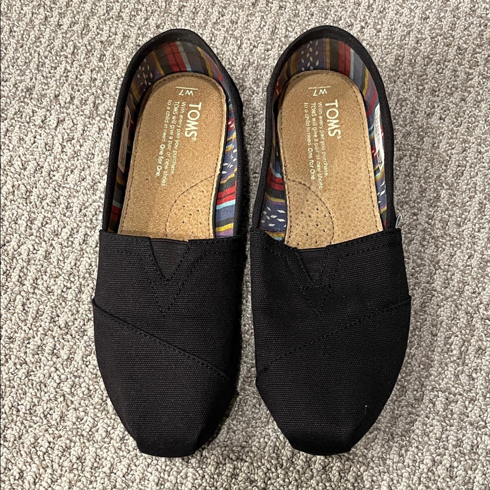 TOMS Women’s Alpargata Slip Ons - W7